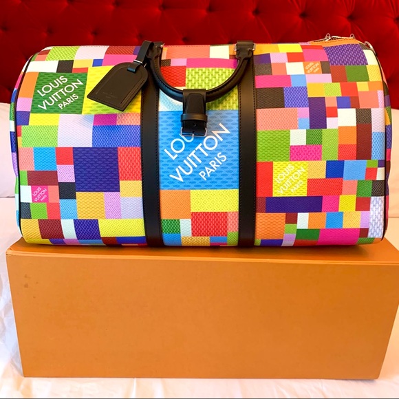 Louis Vuitton Other - ❌SOLD❌Louis Vuitton Multicolor Bandouliere Keepall